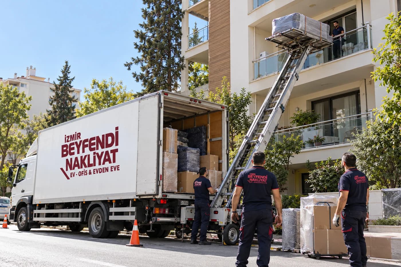 Dış Cephe Balkon Nakliyat Asansörü