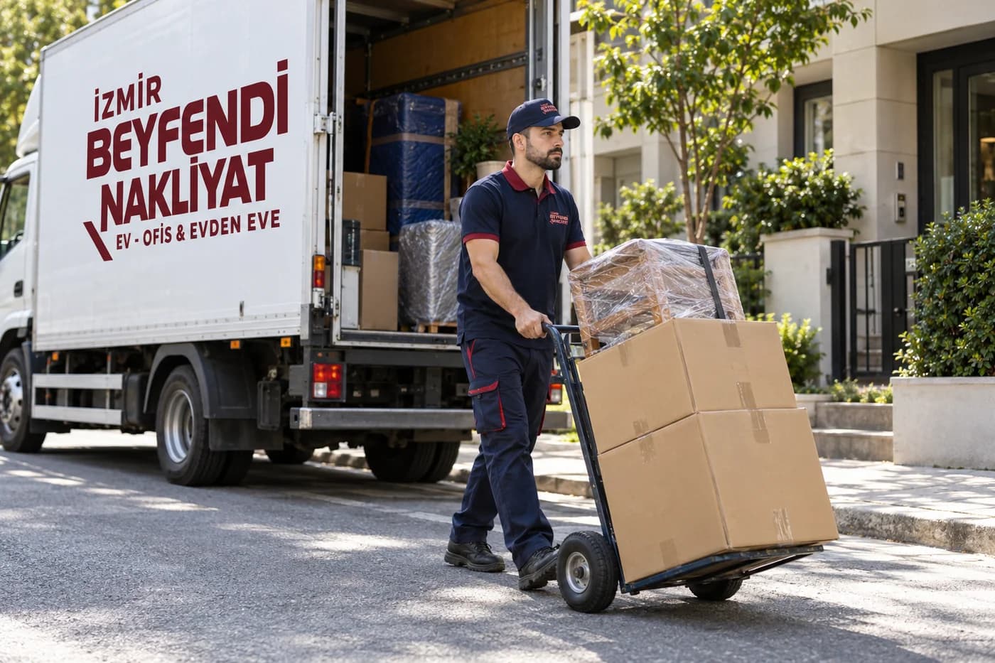 Kamyonete Koli ve Parça Eşya Yükleme