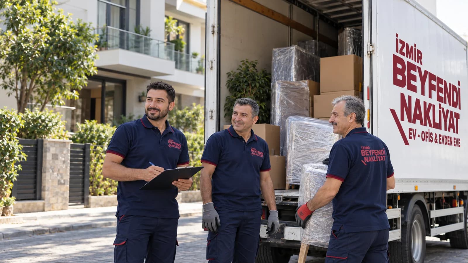 İzmir Beyfendi Nakliyat Ekip Çalışması